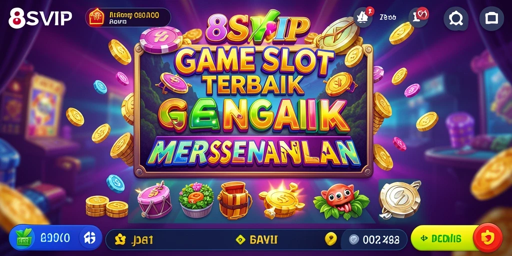 Tampilan gameplay Slot 8SVIP yang menarik dan seru.
