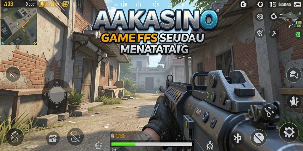 Gameplay intens AAKASINO dengan aksi menembak yang mendebarkan.