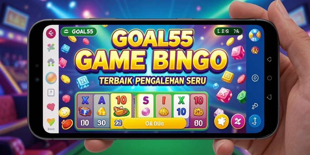 Gameplay seru Bingo di GOAL55 dengan antarmuka menarik.