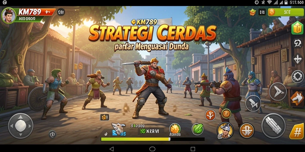 Tampilan gameplay KM789 yang menampilkan strategi mendalam.
