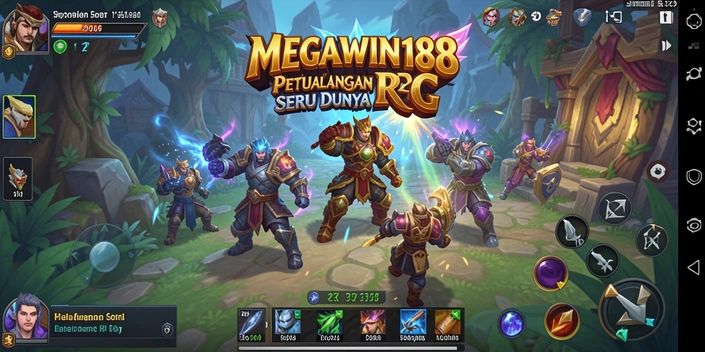 Gameplay menakjubkan di dunia RPG petualangan MEGAWIN188.