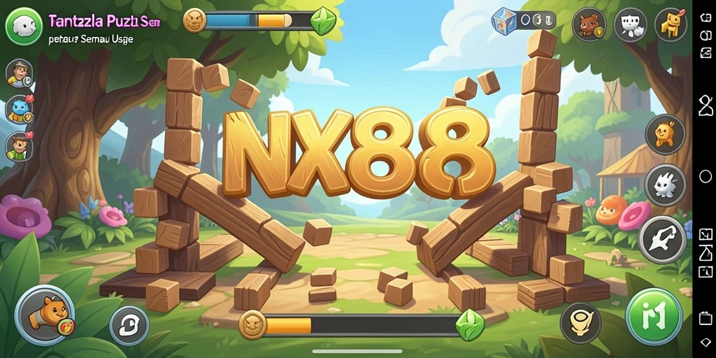 Tampilan gameplay NX888 yang menarik dan menantang.