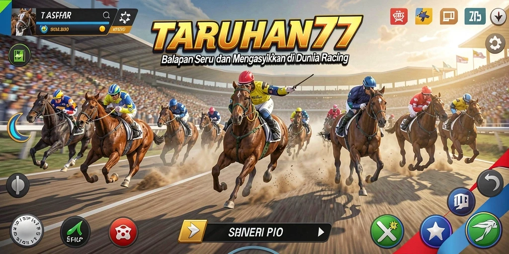 Gameplay kompetitif dengan berbagai trek dan kendaraan.